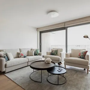Strand Met Zwembad Appartement Oostende